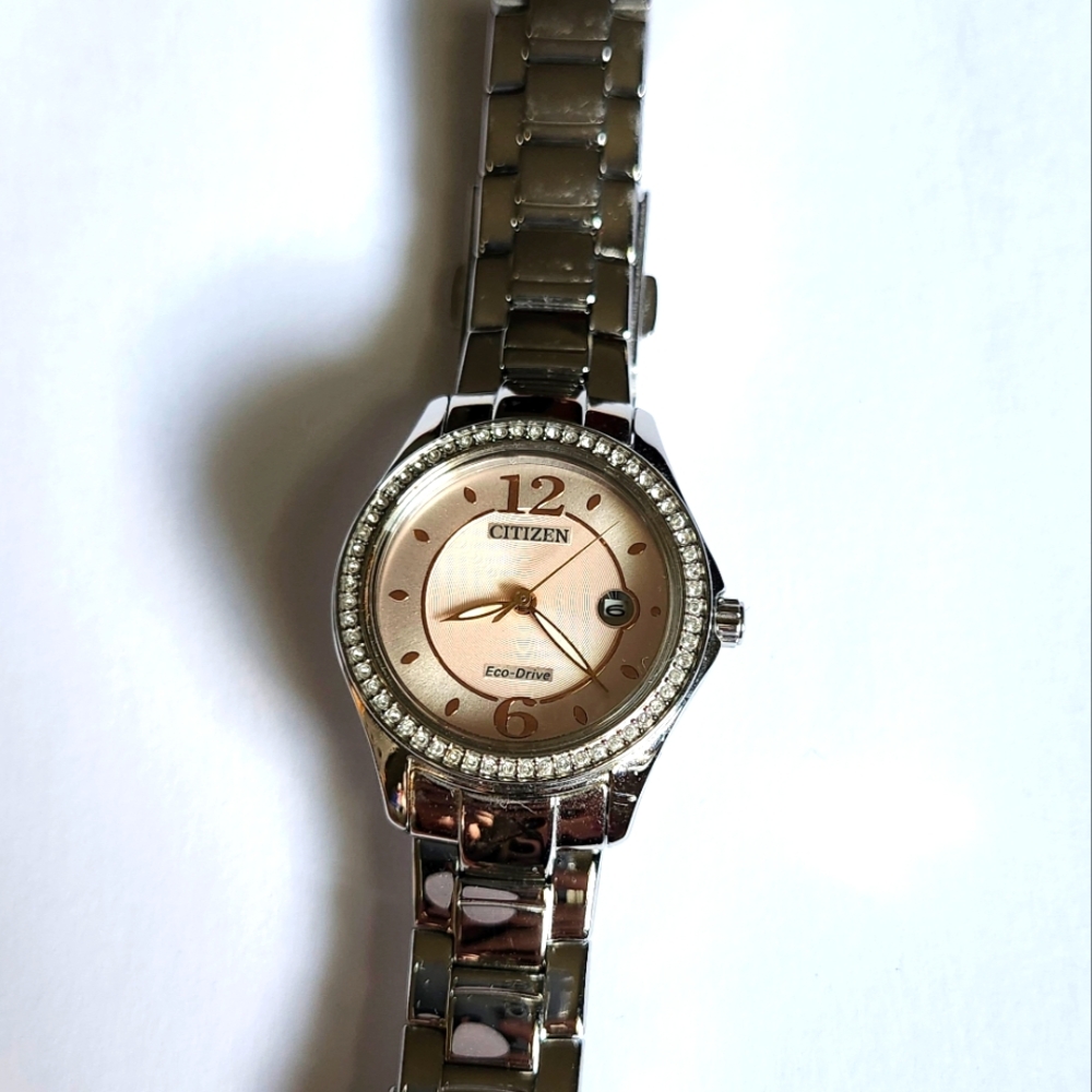 Citizen Women's Eco Drive Silhouette Crystal Watch